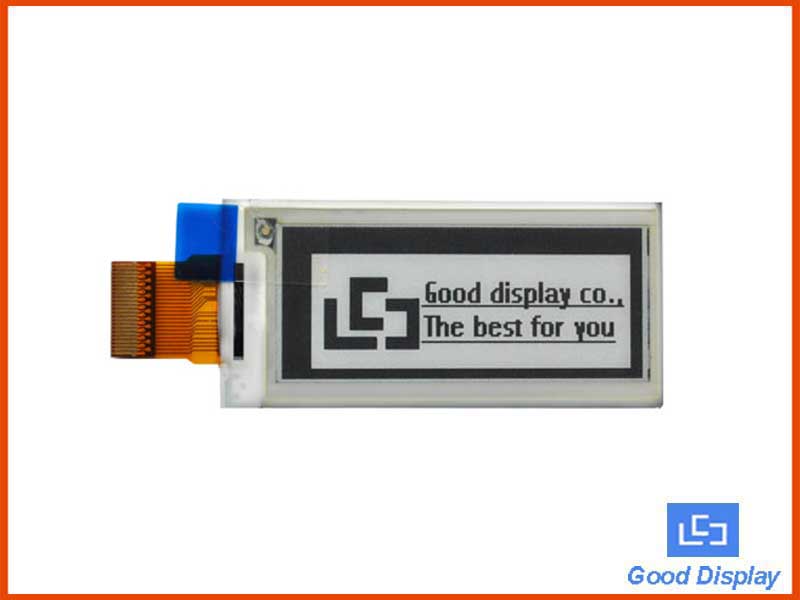 (Discontinued) 2.04 inch epaper display with fast update speed 4 grey levels GDE021A1