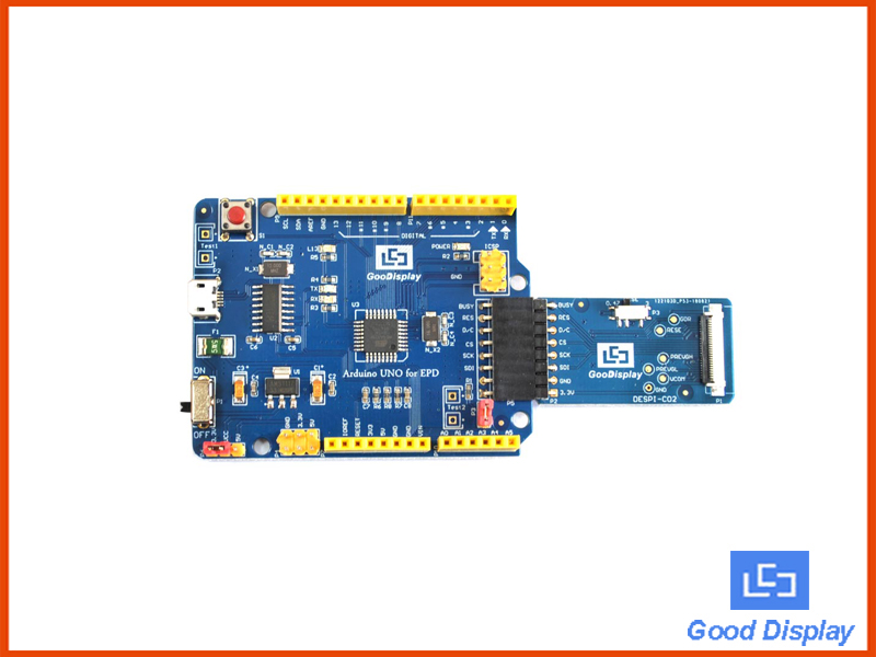 Arduino UNO for EPD e-paper display development board demo kit HAT for e-ink module DEArduino(C02)