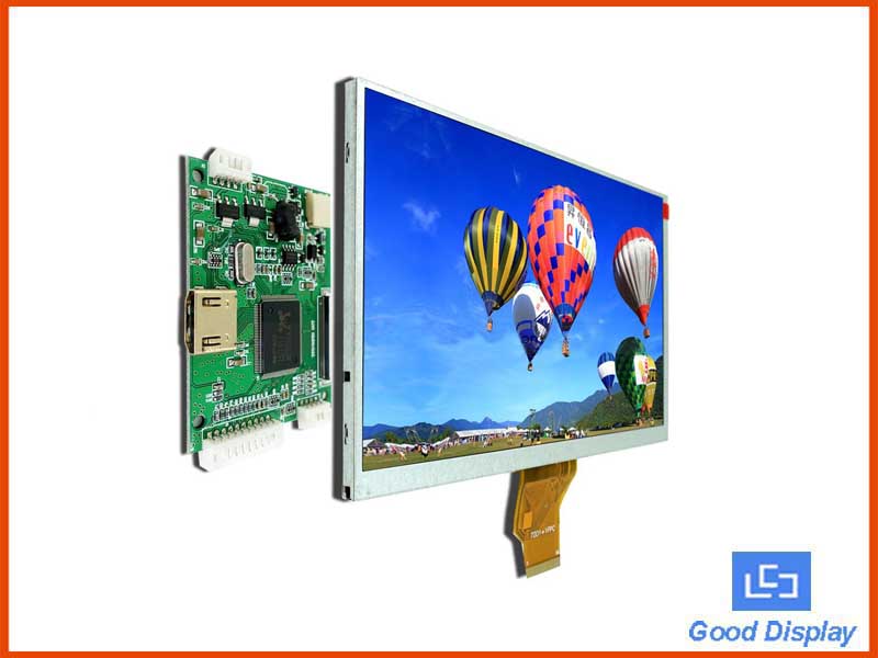 7.0 inch TFT LCD 800x480 Pixels Display Module HDMI for Raspberry Pi (Optional Touch Panel) GDTE070A1-3