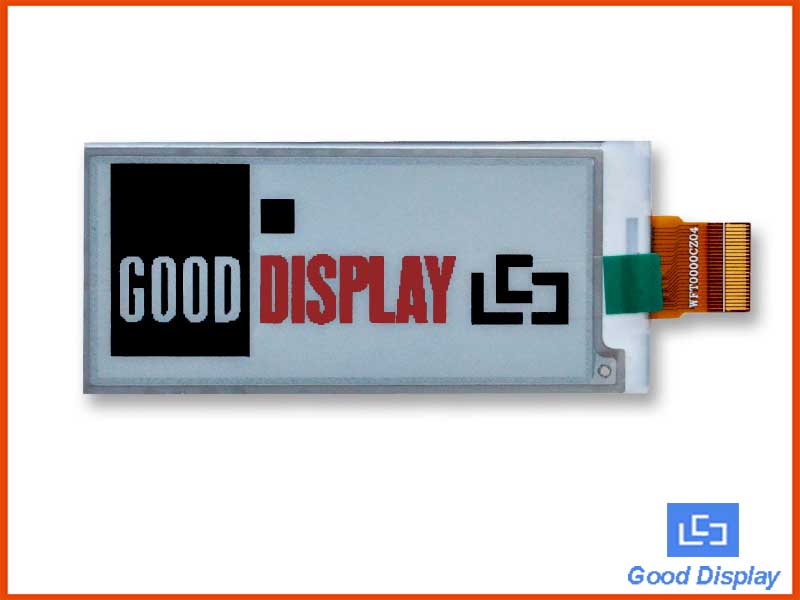 2.9-inch color e-paper display electronic paper screen GDEW029Z10