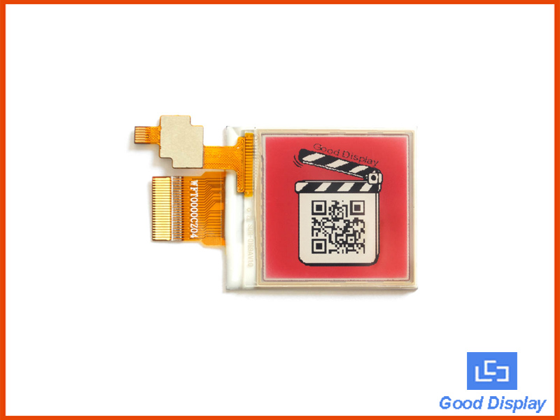 1.54 inch e-paper display module with touch screen color red display panel GDEW0154Z04-T