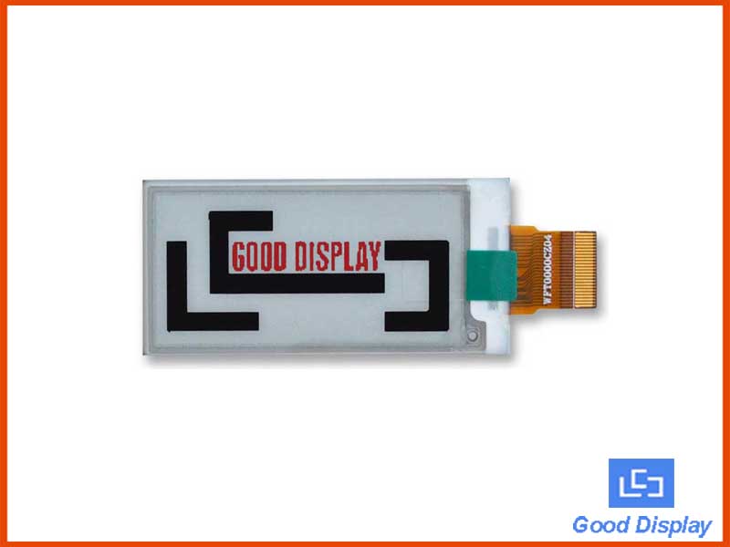 2.13 inch color e-paper display three-color low-power electronic paper screen GDEW0213Z16
