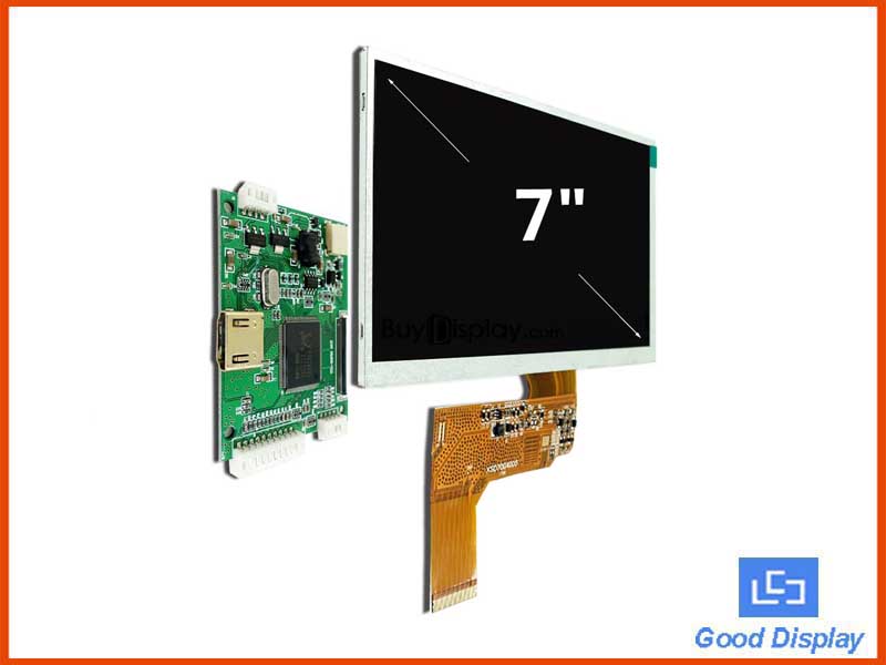 7.0 inch TFT LCD Display Module HDMI for Raspberry Pi (Optional Touch Screen) GDTE070A1-5