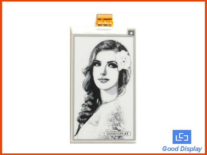 3.71 inch e-paper display e-ink screen panel 4 grayscale GDEW0371W7