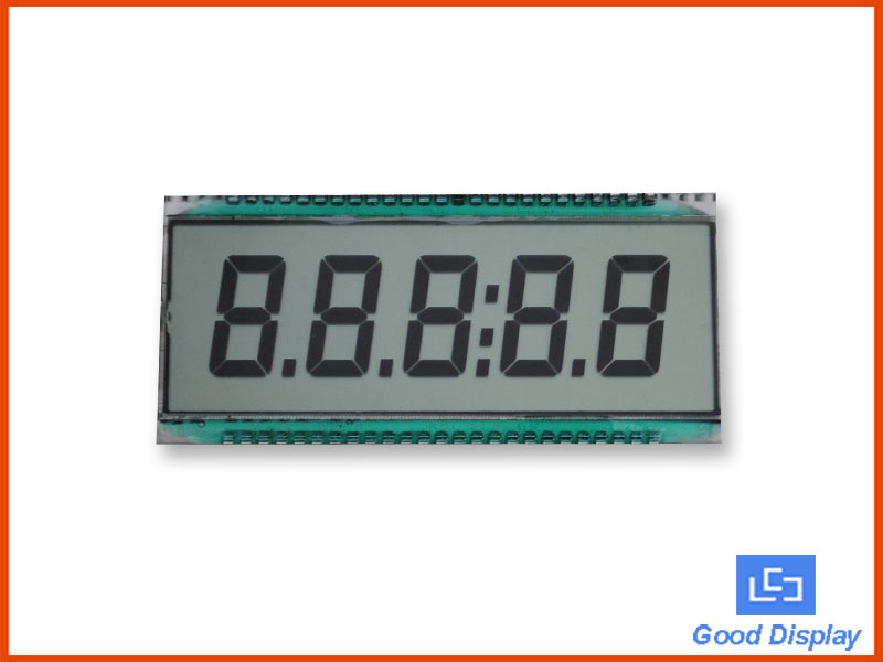 5 Digits LCD screen GDC03828